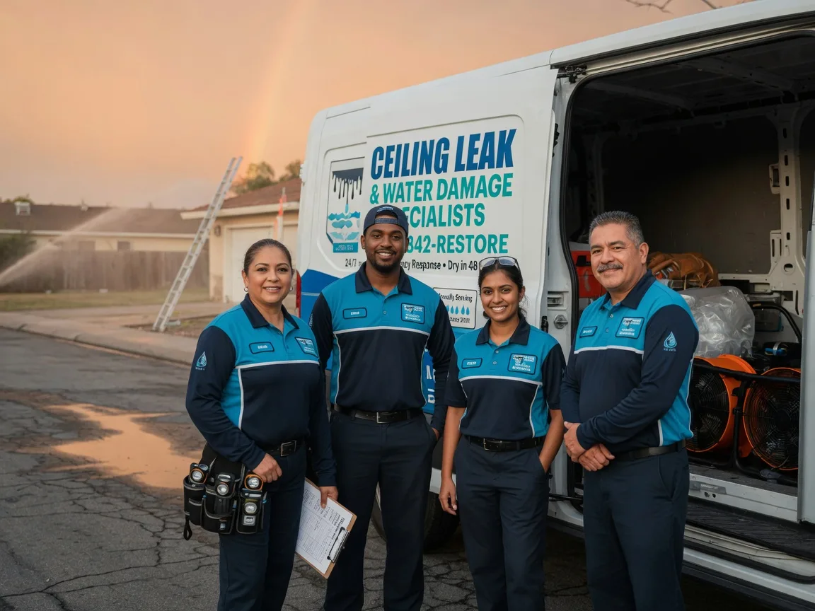 Ceiling Leak Cleanup company in Vidal, CA