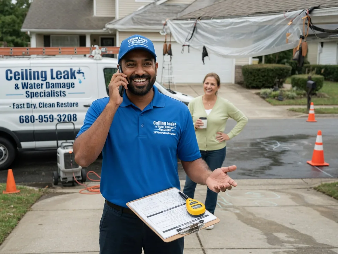 Ceiling Leak Cleanup Vidal, CA FAQs